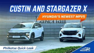 The AllNew Hyundai Custin and Hyundai Stargazer X  Philkotse Quick Look [upl. by Sordnaxela]