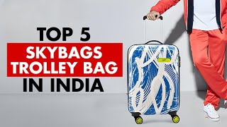 Top 5 Best Trolley Bags In India 2024  Skybags Trolley Bags Under 3000  Skybags Trolley Bags 2024 [upl. by Slavic]