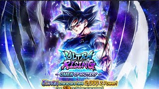 DB Legends Last Summon for Ultra UI Sign Goku 9000CC [upl. by Anaujnas]