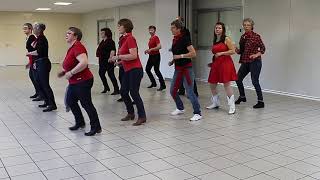 ANDALOUSE Line Dance  danse et compte [upl. by Acinoreb]