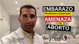 🤷🏽‍♀️Amenaza de aborto sangrado y síntomas del primer trimestre 😮 [upl. by Harim259]