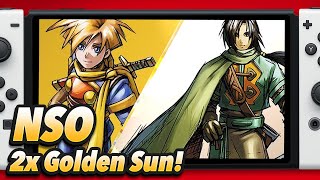 Golden Sun 1 amp 2 Coming to Switch Online Jan 17th [upl. by Etteuqaj]