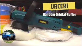 URCERI  Random Orbital Car Buffer  Polisher  9A  1100W [upl. by Odnalo]