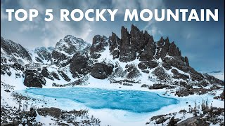 TOP 5 WINTER HIKES IN ROCKY MOUNTAIN NATIONAL PARK COLORADO [upl. by Pell]