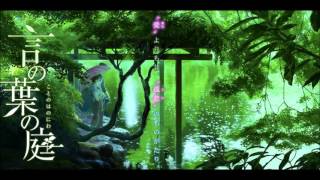 Kotonoha no Niwa OST  02  Greenery Rain [upl. by Enert]