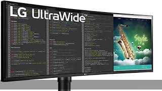 LG 35WN65CB 35inchinch Curved UltraWide QHD HDR Monitor with FreeSync Renewed [upl. by Gujral]