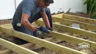 How to Build a Shed Foundation [upl. by Aerdnat]