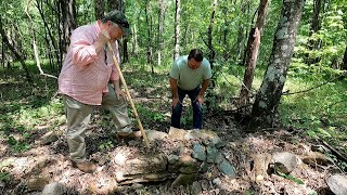 OLD MAP LEADS US TO LONG FORGOTTEN CEMETERY AND PLANTATION [upl. by Archibald720]