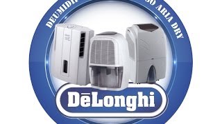 Deumidificatori Tasciugo De Longhi Aria Dry  Offerta ingrosso CLIMATECH [upl. by Htrahddis]