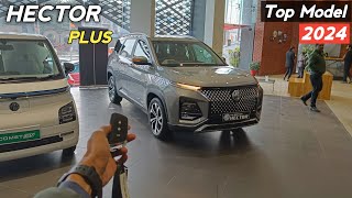 MG Hector Top Model Savvy Pro Cvt 2024 ❣️ Hector Plus Reallife Review 😍 [upl. by Nagoh]