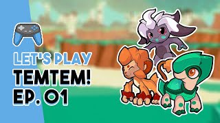 TEMTEM FULL VERSION IS HERE  Choosing Our Starter  Temtem Ep 1 Nintendo Switch Gameplay [upl. by Schreiber]