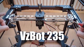 Building CoreXY gantry  VzBot 235 [upl. by Reid]