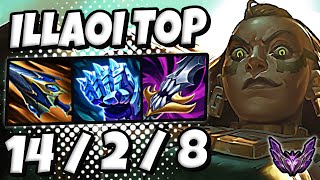 Illaoi vs Vladimir TOP  Triple Kill  Korea Master Patch 1415 ✅ [upl. by Tarrant]