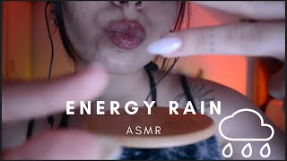 Türkçe ASMR  Enerji Yağmuru ☔️ Negatif Enerjilerini Temizliyorum 💜 asmr [upl. by Ettevets]