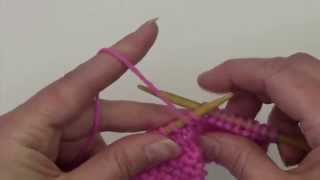 Learn to Knit Continental Style  Tutorial  Knitting Blooms [upl. by Katherin856]