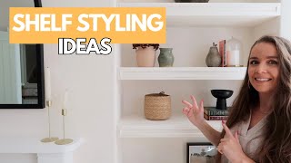 How To Style Alcove Shelves Effortlessly  Home Decor Tips [upl. by Appleby]