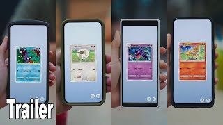 Pokemon Trading Card Game Pocket Official Reveal Trailer [upl. by Jeavons]