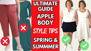 Summer Dressing Hacks For AppleShaped Plus Sizes [upl. by Queenie948]