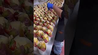 Come with us to make 1000 charcuterie cups🧀 smallbusiness charcuterie vlogs [upl. by Rehpretsirhc551]