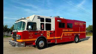 SFEV  Brevard County Fire Rescues new SVI Hazmat  HAZMAT 1 [upl. by Modesty]