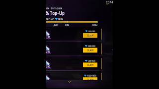 100 Bonus Top Up Event Complete  Double Diamonds Top Up 😱 shorts freefire [upl. by Thurstan]