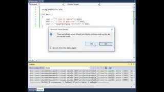 Lesson No 2  Understanding a simple C program and the keyword cout UrduHindi2015 [upl. by Ahsieat]