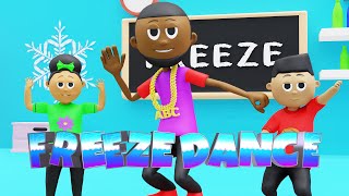 🧊The Freeze Dance 🥶❄ Brain Break Songs amp Games whatsthatrhyme [upl. by Nnyrat894]