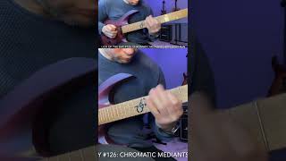 Chromatic Mediant Sweep Lick  Tabs available in the main video🎸🔥 [upl. by Ahsinehs915]