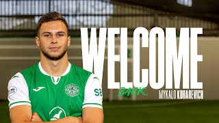 Welcome Back To Hibs Mykola Kuharevich  Hibernian FC [upl. by Eimarej]