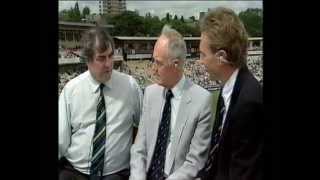 Johnners revenge on Aggers at Edgbaston 1993 [upl. by Nelon]