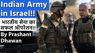 Indian Army Soldier Saved in Israel  Mega Airlift Operation done by Indian Military between War [upl. by Cheung932]