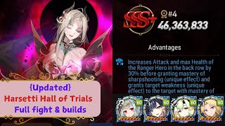 Updated Hall of Trials  Rampaging Harsetti Explained 463mil Epic 7 [upl. by Cirtap]