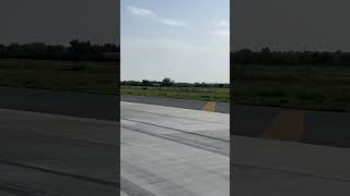 Private Jet landing at AIIAP during clear weather at AIIAP [upl. by Leonteen]