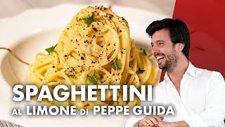 Spaghetti al limone di Peppe Guida CUCINA STELLATA [upl. by Tymes]