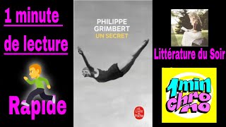 Un secret  Philippe Grimbert [upl. by Rexfourd475]