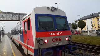 Bahnhof Wieselburg um kurz nach 1950 am 17082024 [upl. by Doll357]