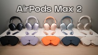 New AirPods Max All Colors Purple Blue Midnight Starlight amp Orange [upl. by Jarietta772]