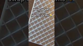 Multicolour print filament swapped for just this dot bambulab shorts p1s filaments [upl. by Gio17]