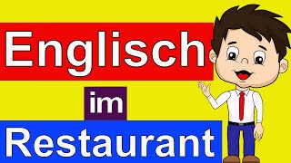 Englisch lernen für Anfänger  Englisch im Restaurant [upl. by Bove995]