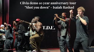 Isaiah Rashad performs quotShot You Downquot Live W fans in Los Angeles CA  020424 [upl. by Aivizt57]