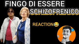 FINGO DI ESSERE SCHIZOFRENICO li vede i gorilla Cosedimichele [upl. by Ahsilra]