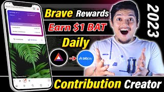 Simple Way to Earn Money Using Your YouTube Channel to Brave Creators Earning Proof [upl. by Aneetsirk]