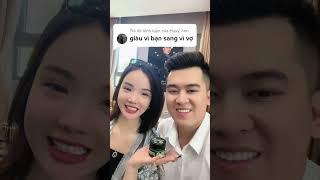 Giàu Vì Bạn Sang Vì Vợ 😎 shorts viral foryou yt trending [upl. by Turnheim926]