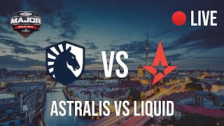 🔴 Astralis vs Liquid  MAJOR BERLIN 2019  LIVE STARLADDER MAJOR 2019  GamersCAVE [upl. by Artur326]