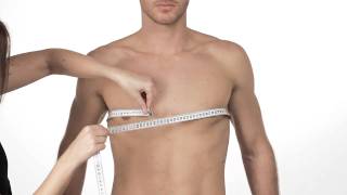 How to take Body Measurements  Chest  LazyLazycom [upl. by Ayarahs]