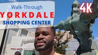 Yorkdale Shopping Centre  Torontos First Major Suburban Mall 4K Walk Tour  Canada Vlog [upl. by Ddarb]