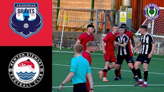 7 GOAL FINAL Caledonian Braves v Newton Stewart Highlights [upl. by Alikam]