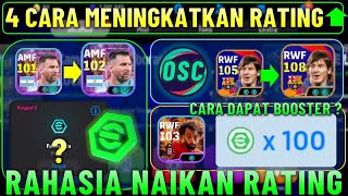 4 CARA MENINGKATKAN RATING PEMAIN DI EFOOTBALL 2025 MOBILE amp CARA DAPAT BOOSTER [upl. by Selrahcnhoj]