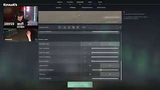 itzTimmy All Valorant Settings  Crosshair [upl. by Aronow]