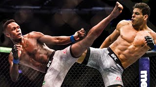 Israel Adesanya vs Paulo Costa  Epic Battle [upl. by Marceau]